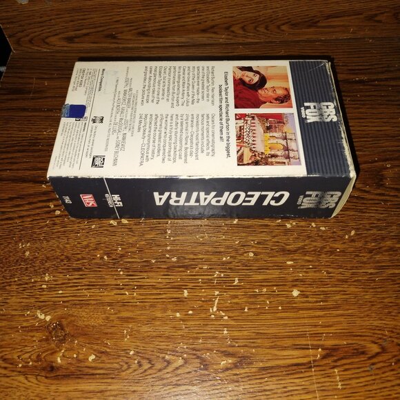 Cleopatra (VHS, 1988 from 1963, 2-Tape Set, CBS Fox Double-Pack) - Picture 4 of 6